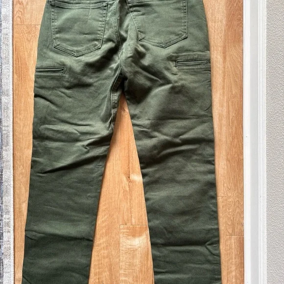 Olive Green High-Waist Utility Shop Pants - 4x30 - Picture 10 of 10